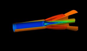 Open Source Software to Visualize Complex Data on Remote CEA's Supercomputing Facilities